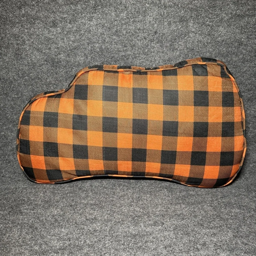 Ghost Hunter Plaid Pillow Farm Truck Decor Car Shape‎ Accent Pillow 23